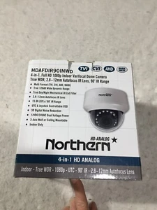 Northern Video HDAFDIR90INWD | Tvi/Cvi/Ahd/960H 1080P Vf In Dome 2.8-12Mm True - Picture 1 of 6
