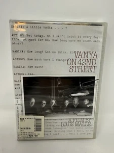 VANYA ON 42nd STREET (2012, Criterion Collection) Louis Malle BRAND NEW! - Picture 1 of 6
