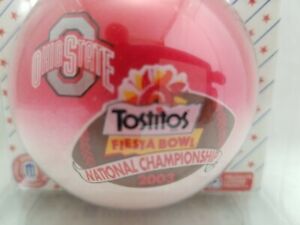 RARE! Ohio State University - 2003 Tostitos Fiesta Bowl  Ornament -  NiB - 