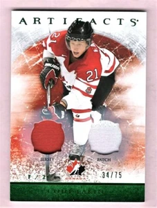 Cody Eakin Team Canada 2012-13 Artifacts Emerald Dual Jersey Patch Card 34/75 - Bild 1 von 2