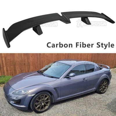 For Mazda RX-7 RX-8 Coupe 54" Rear Spoiler Trunk Wing PRO Style Racing Lip - Image 1 of 4