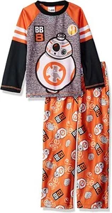 Star Wars BB-8 2 PC Long Sleeve Pajama Set Boy Size 8 - Picture 1 of 1