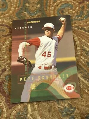 1995 Fleer #448 Pete Schourek - Image 1 of 2