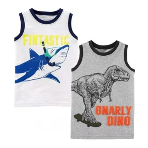 Carter's Toddler Boys' 2 Pack Tank Set 5T - Picture 1 of 3
