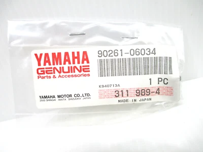 Genuine Yamaha VMax 500 600 700 Countersunk Rivet St13.9Mm 90261-06034 NOS - Image 1 of 4