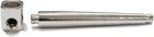 Metal Small Pocket Size Roller Cone Stylish Silver New Detached Smoking Pipe UK