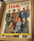 Look Magazine 1951 10 avril couverture comédien TV Jack Benny Groucho Burns & Allen