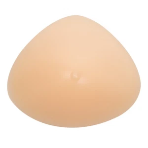 Silicone Breast Form Triangle Fake Breast Mastectomy Prosthesis One Piece - Picture 1 of 7