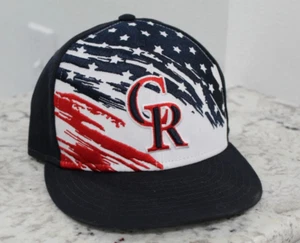 New Era 59FIFTY Patriotic/Flag Colorado Rockies Fitted Black & White 5950 - Bild 1 von 1