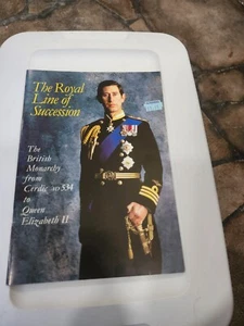 The Royal Line of Succession - Paperback By Montague-Smith, Patrick - NEW - Picture 1 of 3