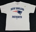 New England Patriots Reebok Early 2000'S Era Nfl Graphic White T-Shirt Men's Xl