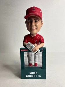 Mike Scioscia Signed Angel 2018 SGA Bobblehead 2002 WS Champs PSA 8A59030 - Picture 1 of 7