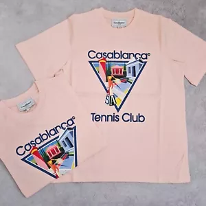 Casablanca Tennis Club T Shirt Size Small to XL - Picture 1 of 1