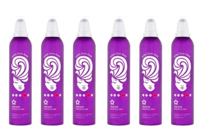 Superdrug Hair Mousse Extra Firm Hold Long Lasting Volume Control 6X300ml