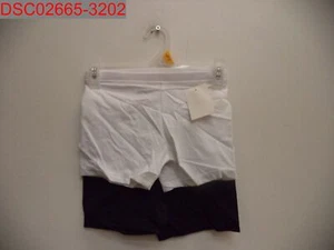 NWT- Playground Pals Girls' Black White 2 Pack Shorts, Size S (6/6X) 30582130091 - Picture 1 of 7