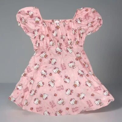Sanrio Hello Kitty Light pink Skater Dress Girls Size 8 NWOT - Image 1 of 4