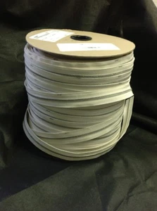 3 yardas 4,5 telas de coser con cremallera de marfil de aluminio cadena continua YKK - Imagen 1 de 3