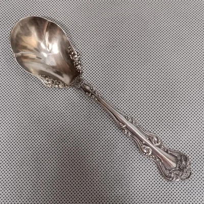 Cuchara de azúcar International Silver Orient Venice chapada en plata 6" Holmes Edwards Foto 1 de 4