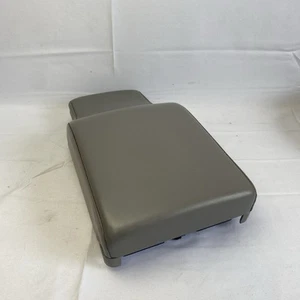 2000 - 2005 Buick LeSabre Center Console Lid Armrest Leather 13.5" Gray OEM READ - Picture 1 of 12