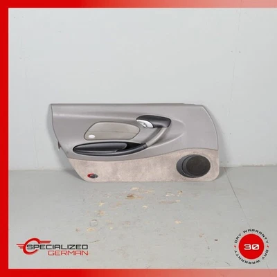 1999-2004 Porsche Boxster 986 Left  Door Panel Leatherette Grey OEM Used - Изображение 1 из 4