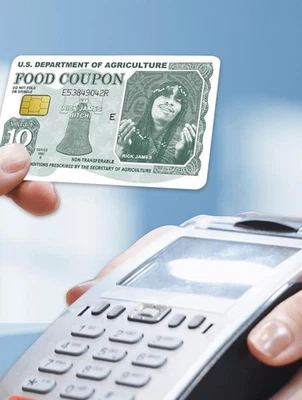 Divertido U.S.D.A. Recubrimiento de tarjeta de crédito Prince, cubierta de tarjeta de débito Foto 1 de 4