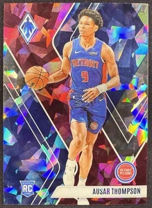 2023-24 Panini Phoenix Cracked Maroon Ice Ausar Thompson Rookie RC /275 #292 - Picture 1 of 2