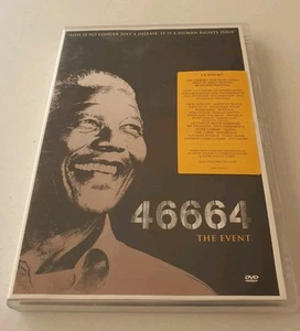 46664 - Nelson Mandela Concert 2 Disc Region Free UK DVD SET - Picture 1 of 2