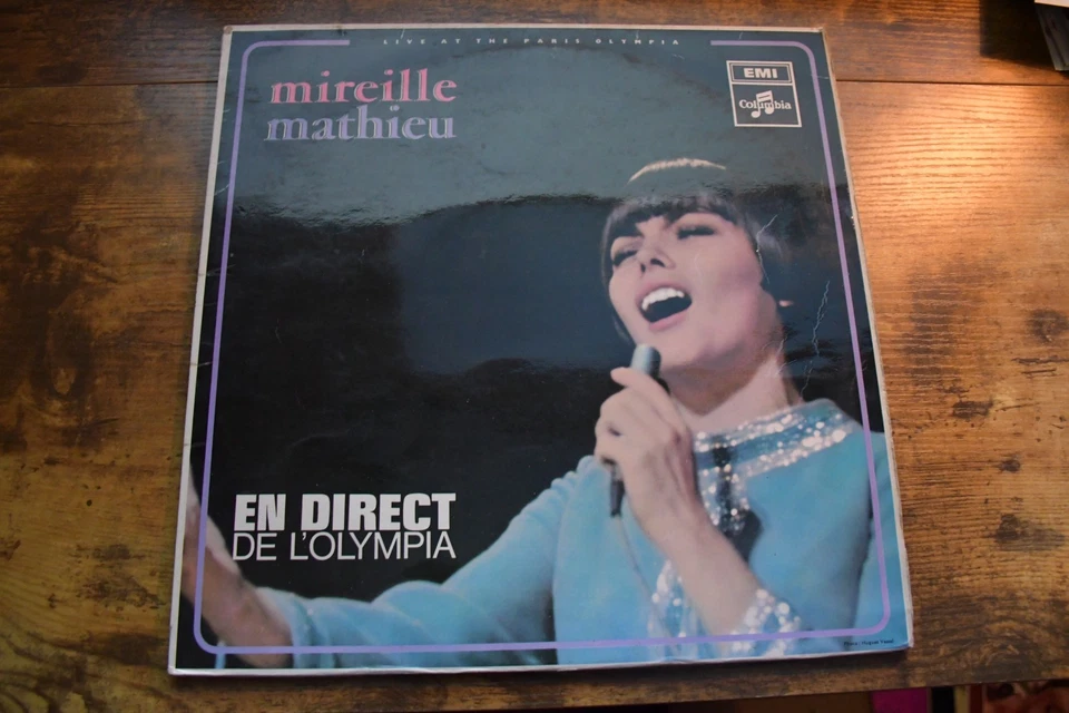 Mireille Mathieu - Live At The Paris Olympia - SCX 6246 - French Chansons - Image 1 of 3