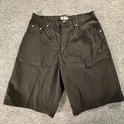 Vintage Guess Jeans USA Black Denim Shorts Men’s 34 90s Y2K #715 - Image 1 of 4