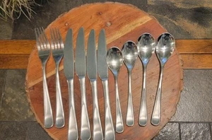 Hampton Forge Signature Mixed 10 Piece Set Forks Spoons Dinner Knives 288 - Picture 1 of 6