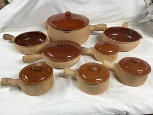 Vintage RED WING PROVINCIAL WARE Petite Terracotta  Bowl Set - Picture 1 of 9