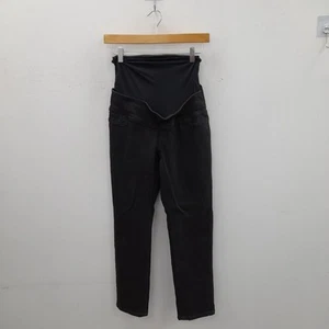 Isabella Oliver Maternity Jeans Size 1 UK 8 Black Organic Cotton New RMF-FPL11 - Picture 1 of 6