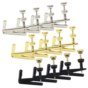 4Pcs Metal Violin Fine Tuners Replacement Fiddle String Adjuster Spinner - Picture 1 of 11