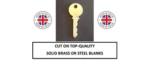 BWB CRT WATERWAYS CANAL BOAT BARGE KEYS PADLOCK SHOWER TOILET KEYS - Picture 1 of 1