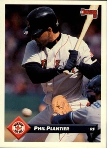 1993 Donruss Series 1 Card # 3 Phil Plantier Boston Red Sox MINT condition - Picture 1 of 2