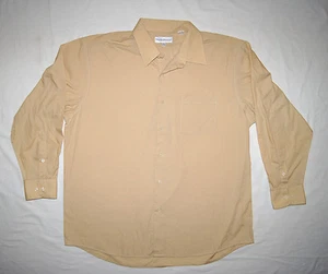 Herren Harve Benard Oberhemd Größe 17 17-1/2 braun L/S 34/35 von Benard Holtzman - Bild 1 von 6