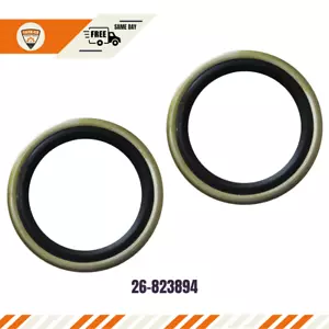 26-823894 Per Mercruiser Quicksilver R MR Alpha One GEN II Guarnizione Olio x 2 Pezzi - Foto 1 di 11