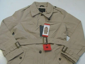 WOMEN PENDLETON BRIDGEPORT WATER REPELLENT TRENCH RAIN COAT - Picture 1 of 15