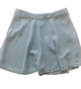HOLLISTER Junior Gr. M Denim leichter Plissee Minirock - Bild 1 von 10