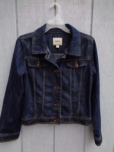 CHEROKEE Denim Jacket Coat Sweater Girls Boys Size XL 14 - 16 Jeans - Picture 1 of 7