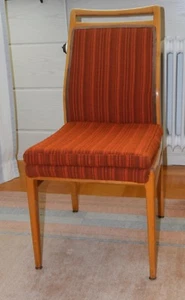 4 sillas AKERBLOM silla de comedor mid century cerezo macizo/madera de cerezo años 60 - Imagen 1 de 5
