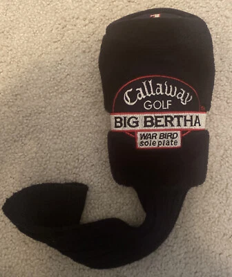 CALLAWAY GOLF CLUB Driver Head Cover Sock Big BERTHA War Bird Sole Plate #1 - Image 1 of 4