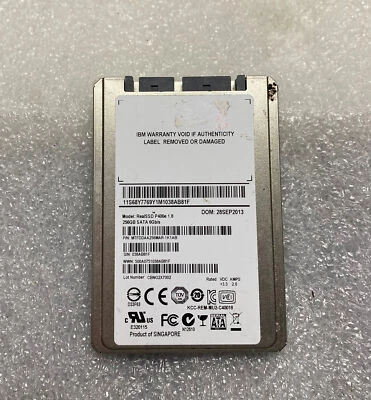 Micron MTFDDAA256MAR-1K1AB 00W1231IBM 1.8" SATA/SSD Internal Solid State Drive - Image 1 of 4