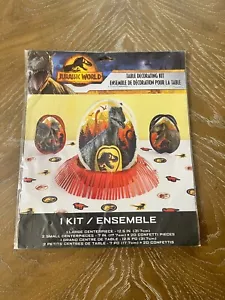 NIP NEW JURASSIC WORLD BIRTHDAY PARTY TABLE DECORATING KIT - Dinosaurs - Picture 1 of 2