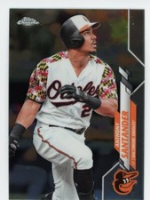 2020 Topps Chrome   Anthony Santander #130 Baltimore Orioles