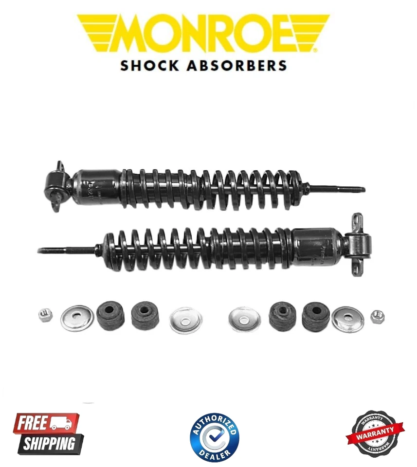 Par de amortiguadores de ajuste de carga delantera Monroe para Chevy GMC Cadillac Pontiac Foto 1 de 1