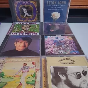 Elton John 8 CD Lot Yellow Brick Road, Honky Chateau, Captain Fantastic - Bild 1 von 16