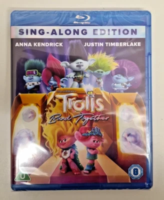 BLU-RAY   TROLLS BAND TOGETHER       BRAND NEW SEALED UK STOCK - Image 1 of 2