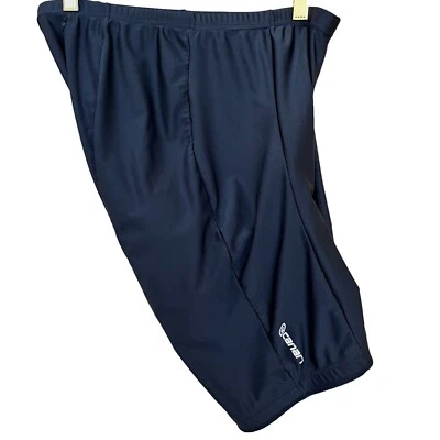 Shorts de ciclismo masculino Canari XL preto ciclismo compressão treino Athleisure - Imagem 1 de 4