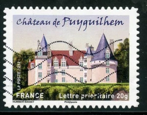 FRANCE AUTOADHESIF OBLITERE N° 728 // CHATEAU DE PUYGUIHEM - Photo 1/1